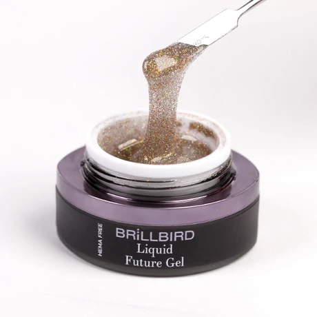 BB Hema Free Liquid Future Polygel (Tégelyes építőzselé) 15 ml - Gold