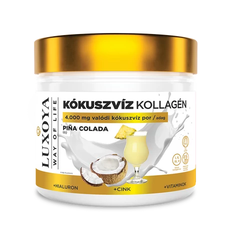 Luxoya Kókuszvíz Kollagén Italpor 300 g - Pina Colada
