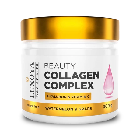 Luxoya Beauty Collagen Complex (Kollagén italpor) 300 g - Görögdinnye-szőlő