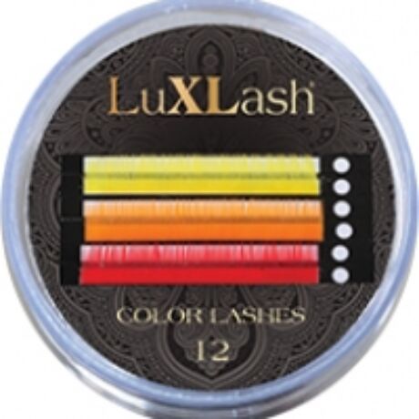LuXLash Color Lash - 10 mm - Casablanca Sunset 