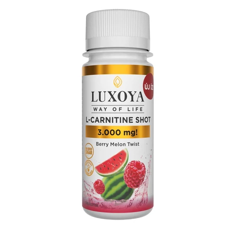 Luxoya L-Carnitine Shot (Folyékony L-Karnitin) 60 ml - Görögdinnye-Málna ízű