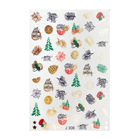 BB Köröm Matrica - Be Merry