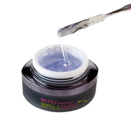 BB No File Hema Free Építőzselé 15 ml - Clear