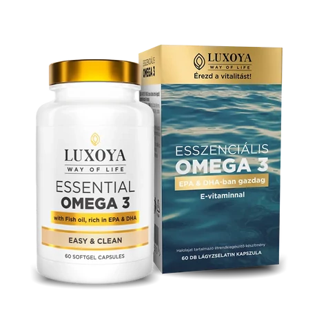 Luxoya Essential Omega-3 Étrend-kiegészítő - 60 db