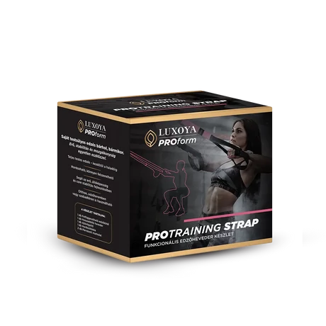 Luxoya PROTRAINING STRAP - Funkcionális edzőheveder - Szatén rózsaszín