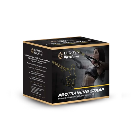 Luxoya PROTRAINING STRAP - Funkcionális edzőheveder - Szatén sárga