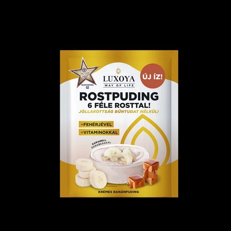 Luxoya Rostpuding 25 g - Karamell-Banán