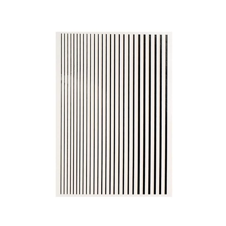 CN Magic Stripes Csíkmatrica - Fekete