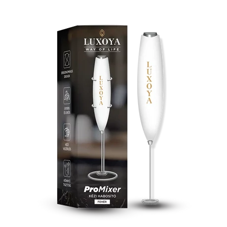 Luxoya Pro Mixer Kézi habosító - Fehér