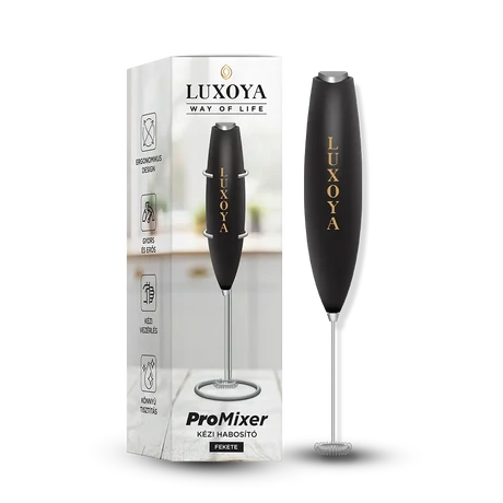 Luxoya Pro Mixer Kézi habosító - Fekete