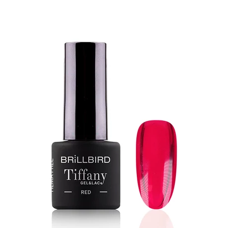 BB Tiffany (Üveghatású) Hema Free Géllakk 4 ml - Red