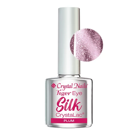 CN Tiger Eye Silk Géllakk 4 ml - Plum