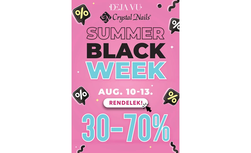 Crystal Nails Summer Black Friday!